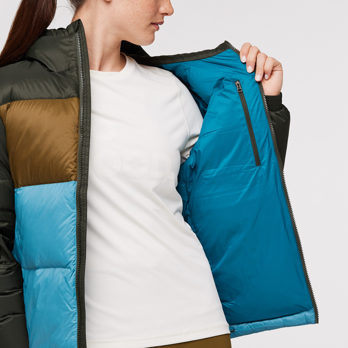 Solazo Down Hooded Jacket Women's - Image 19