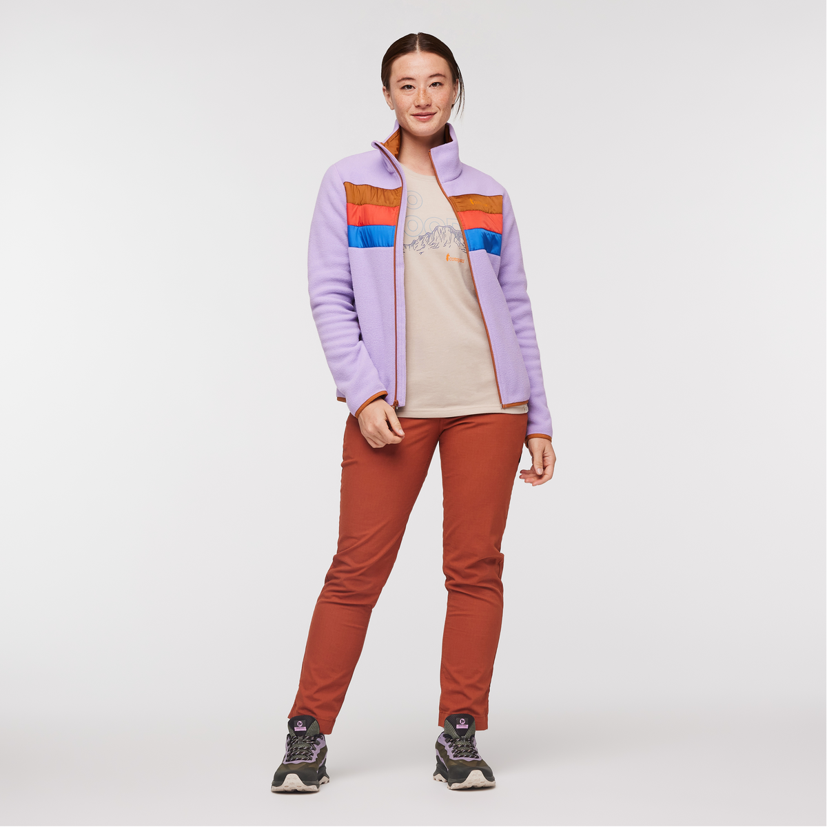 Teca Fleece Full Zip Jacket Women's - Image 8