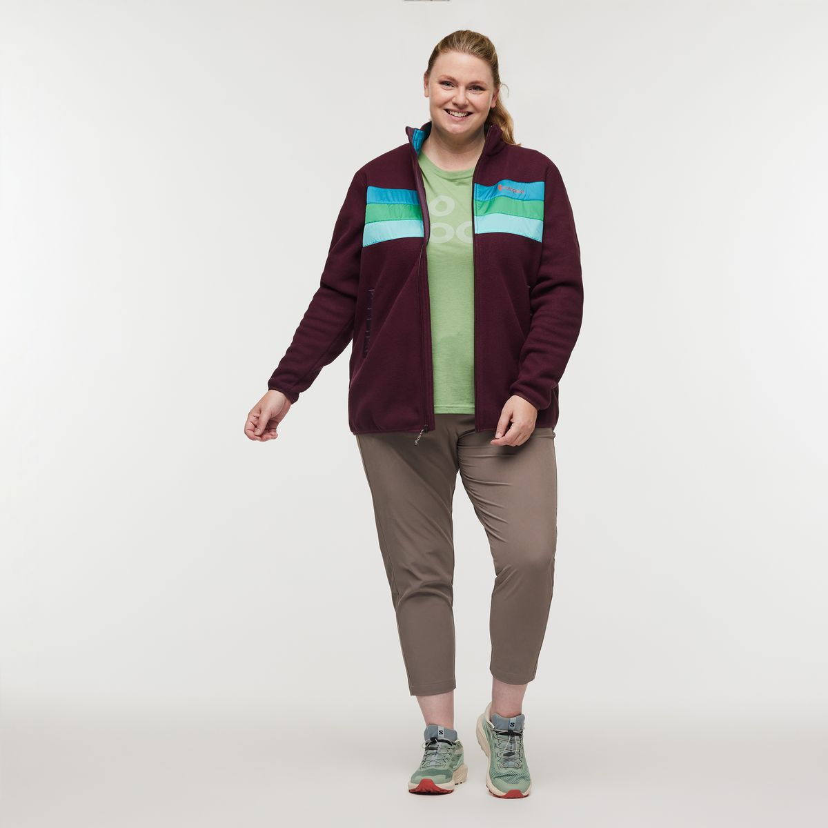 Teca Fleece Full Zip Jacket Women's - Image 15