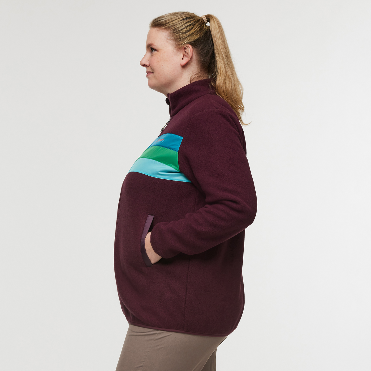 Teca Fleece Full Zip Jacket Women's - Image 16