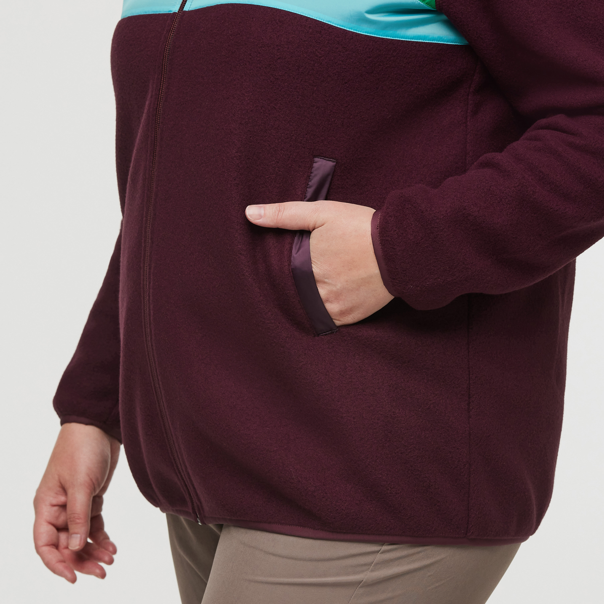 Teca Fleece Full Zip Jacket Women's - Image 20