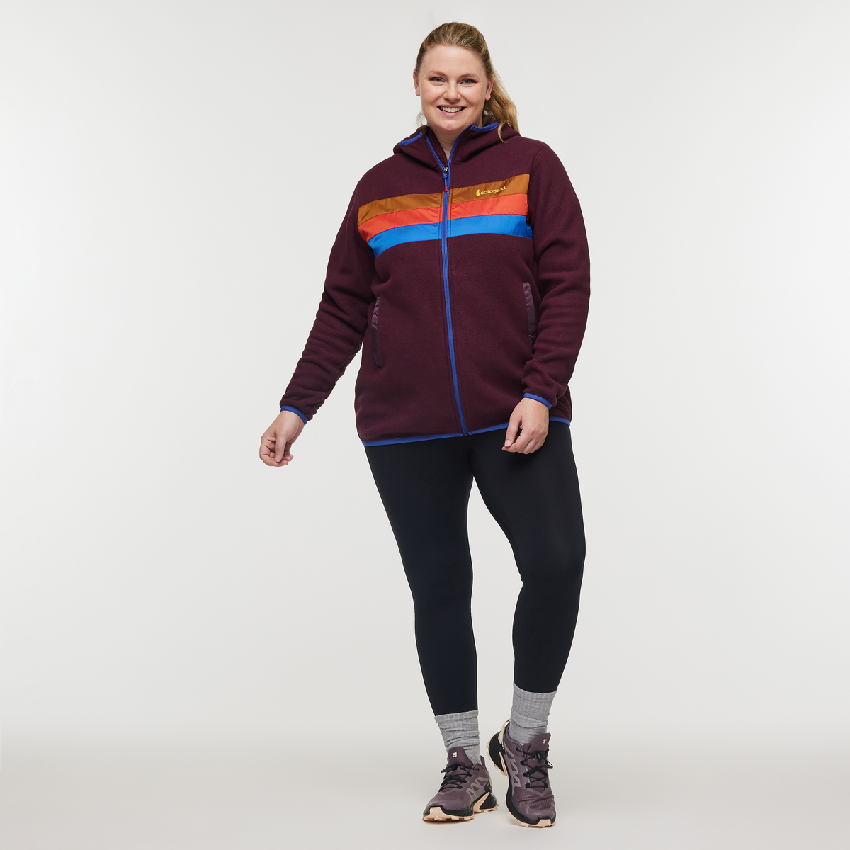 Teca Fleece Hooded Full Zip Jacket Women's - Image 6