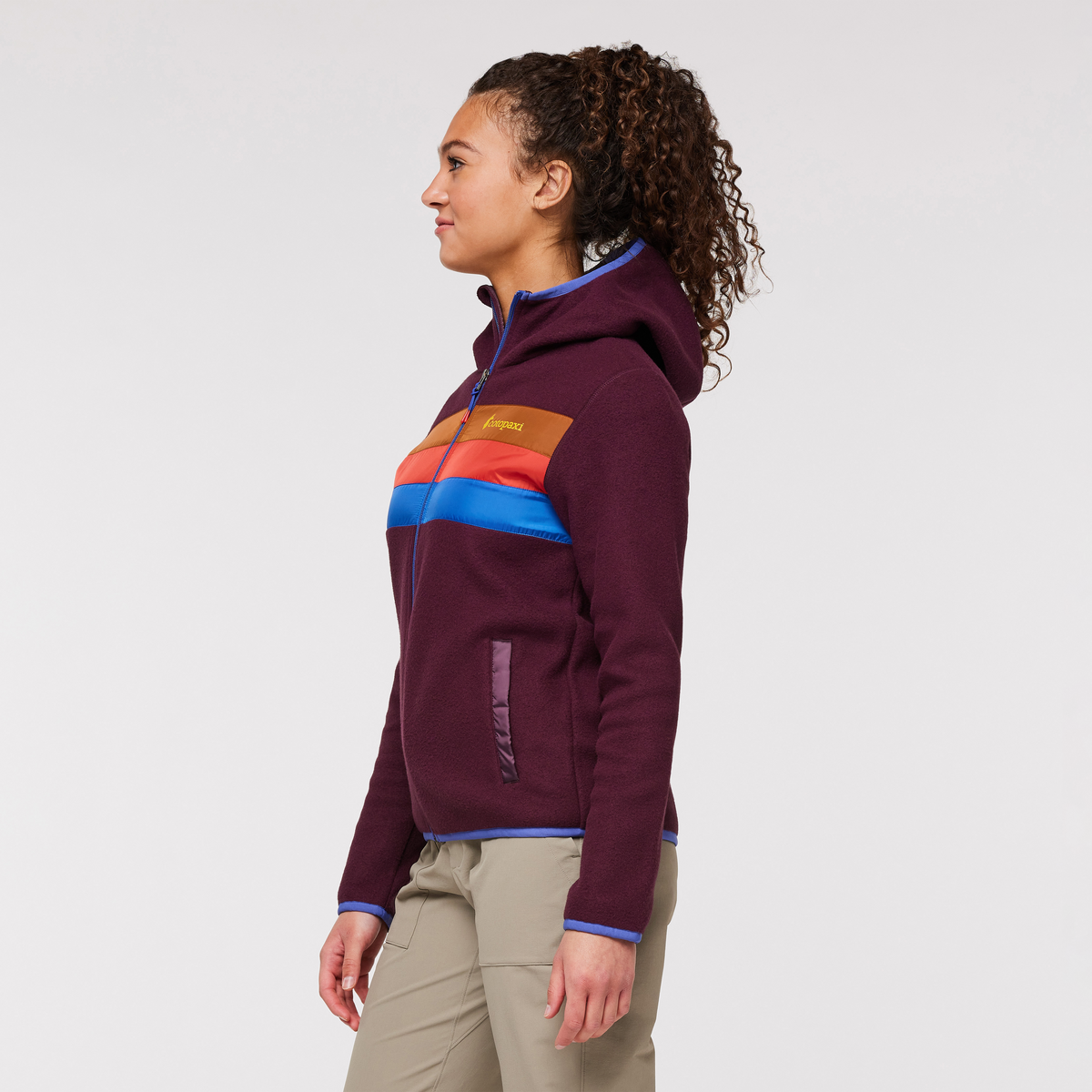 Teca Fleece Hooded Full Zip Jacket Women's - Image 3
