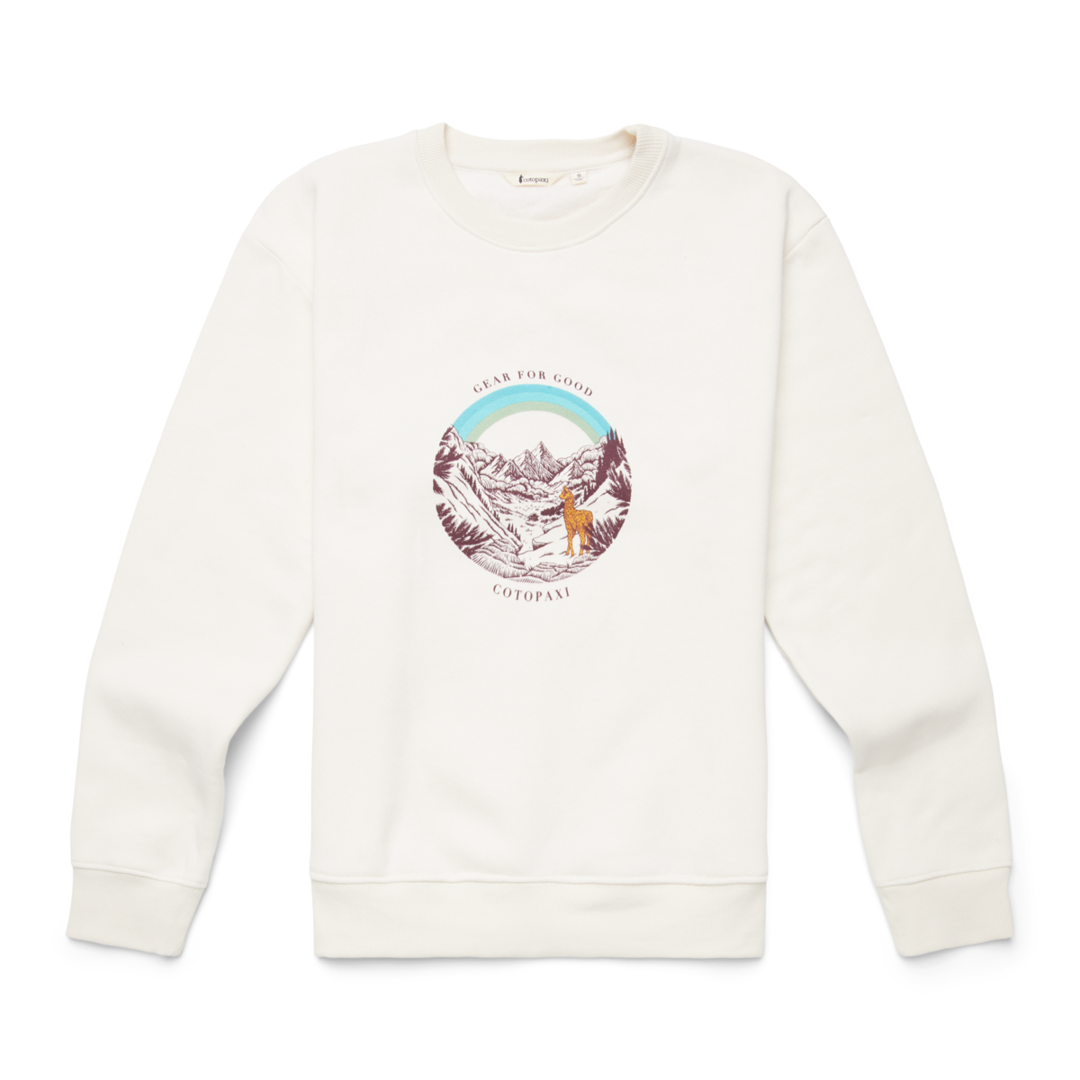 Traveling Llama Crew Sweatshirt Women's - Image 6