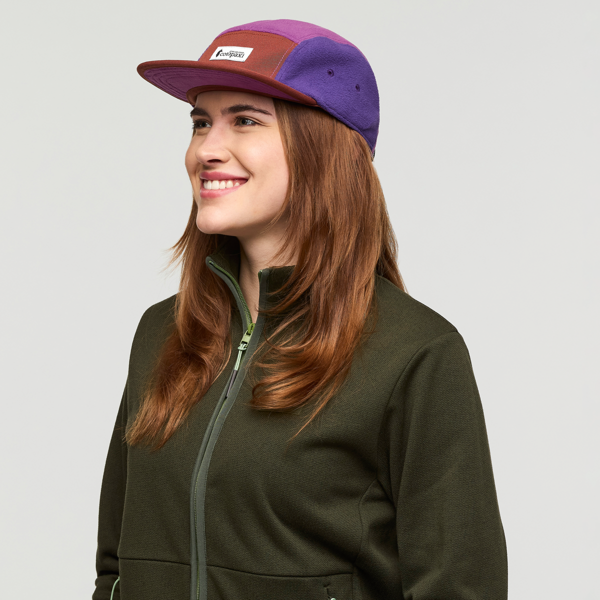 Fleece 5 Panel Hat - Image 8