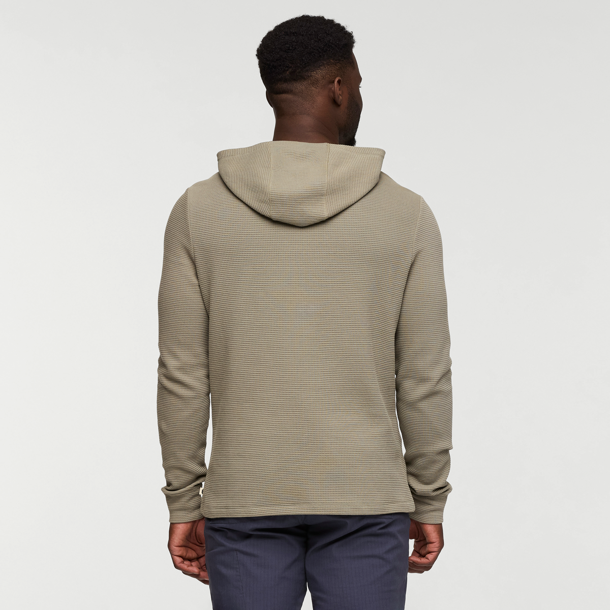 Atajo Long Sleeve Waffle Hoodie Men's - Image 4