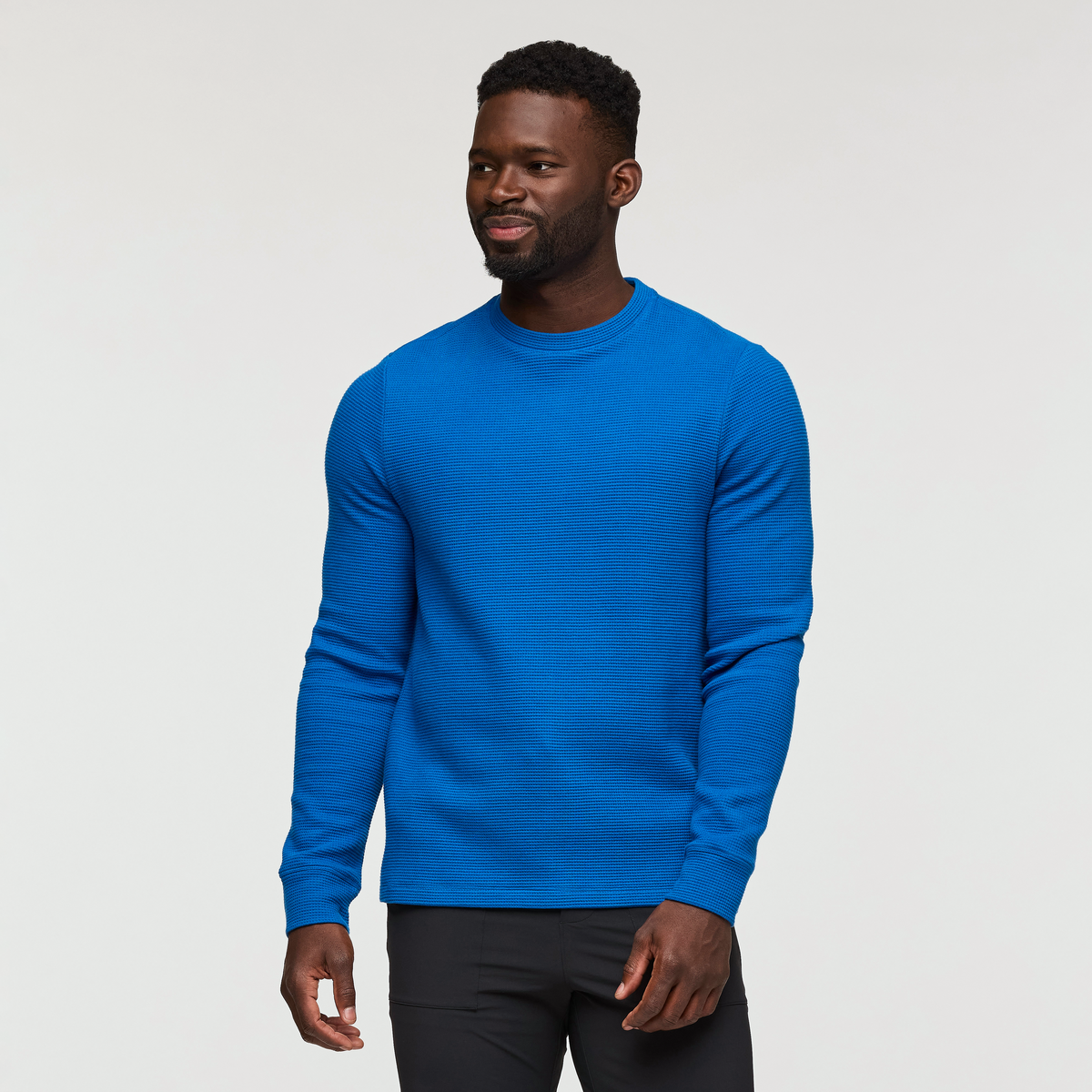 Atajo Long Sleeve Waffle Shirt Men's - Image 20