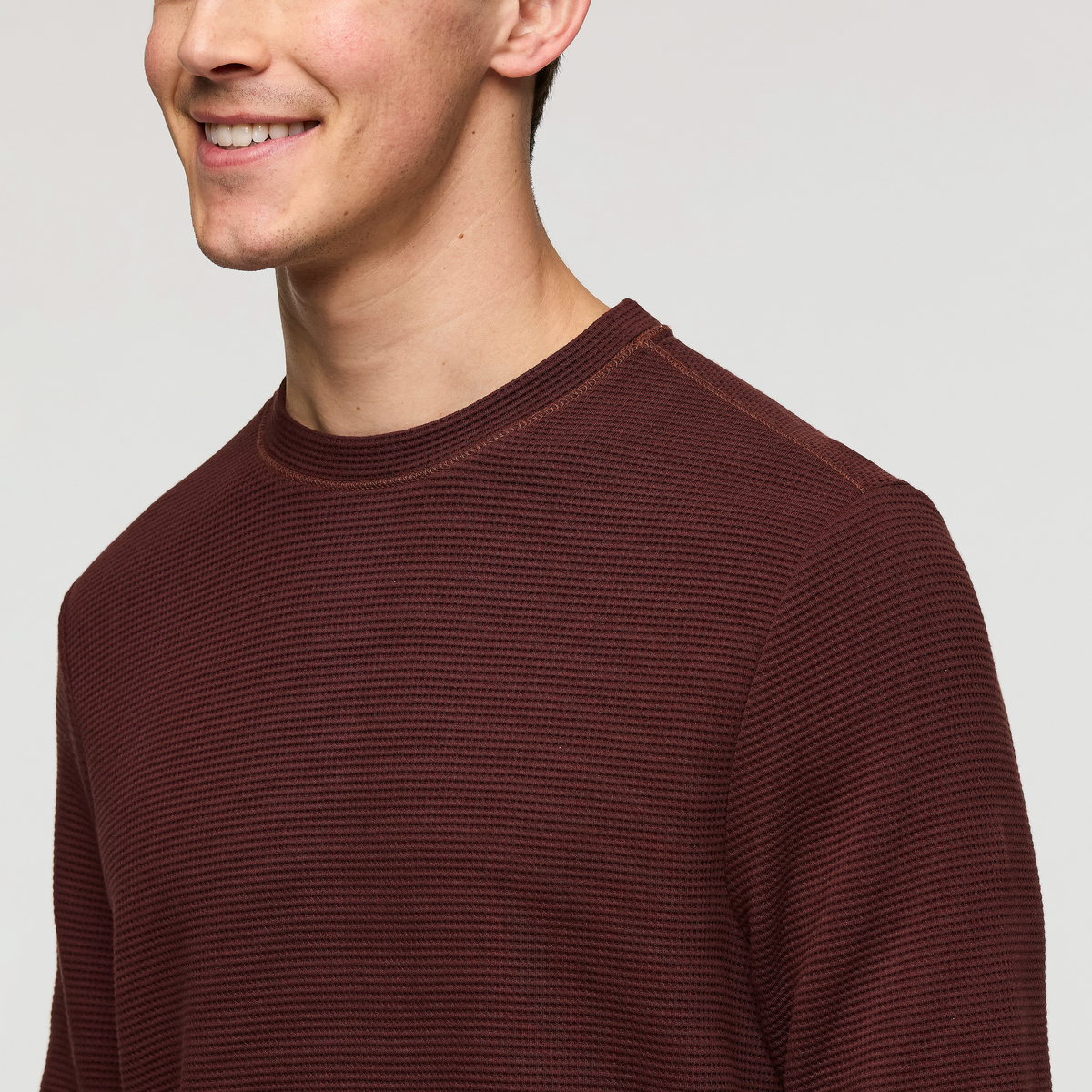 Atajo Long Sleeve Waffle Shirt Men's - Image 5