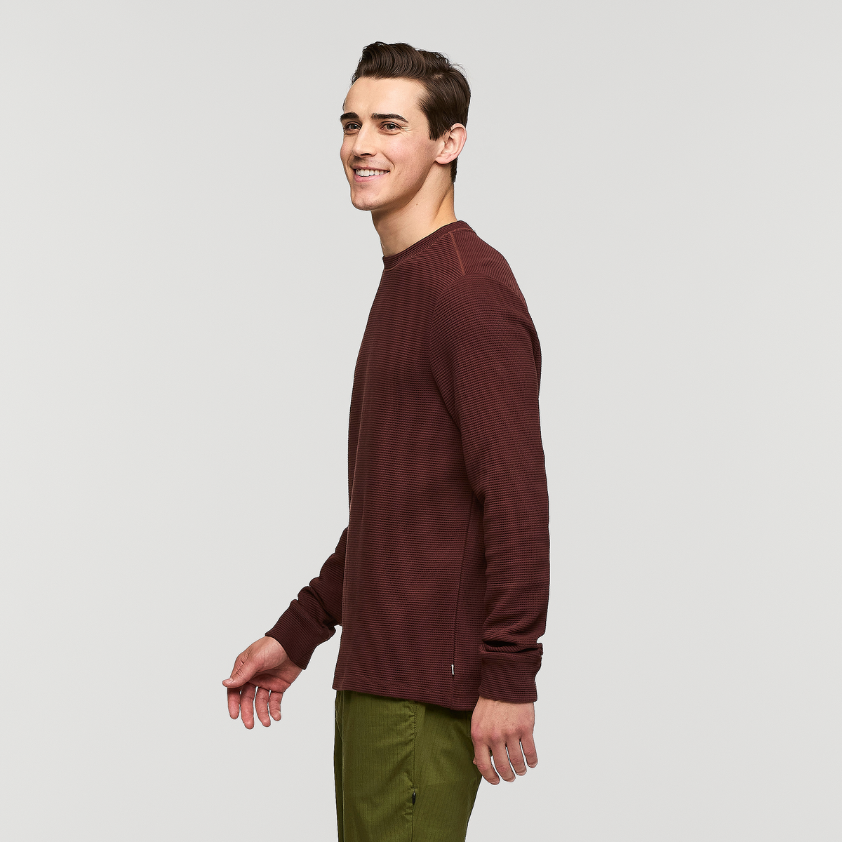 Atajo Long Sleeve Waffle Shirt Men's - Image 3