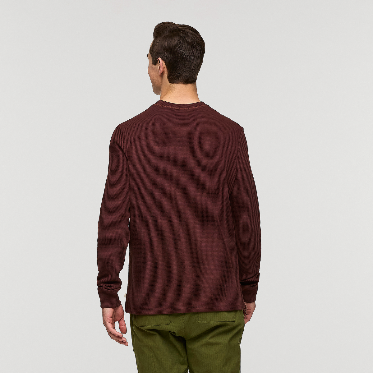 Atajo Long Sleeve Waffle Shirt Men's - Image 4