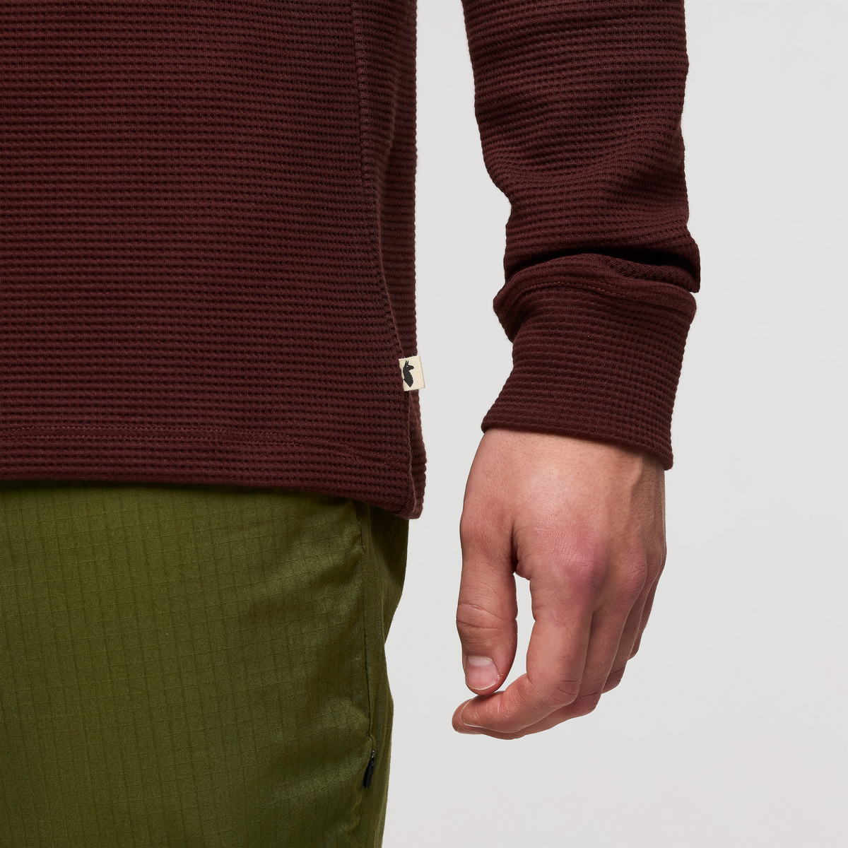 Atajo Long Sleeve Waffle Shirt Men's - Image 6