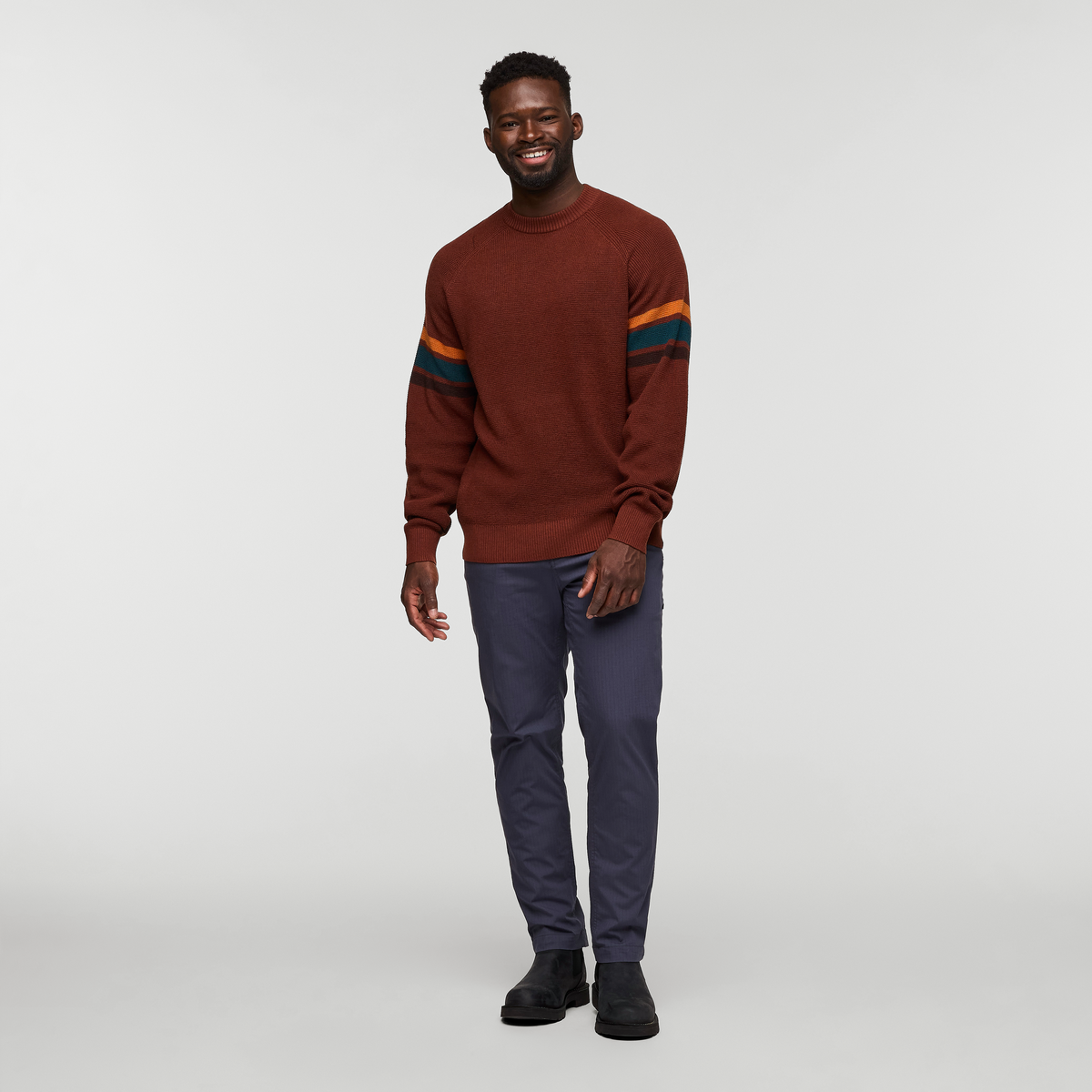 Alternative view of Libre Waffle Crew Sweater   Men's