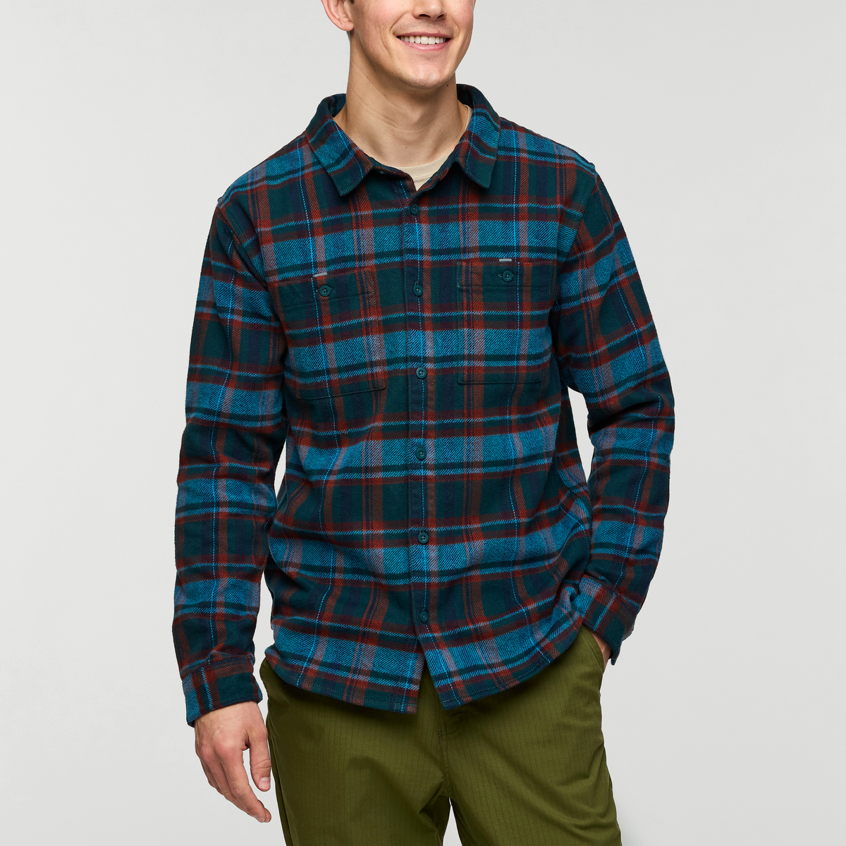 Mero Organic Flannel Shirt Men's - Image 5