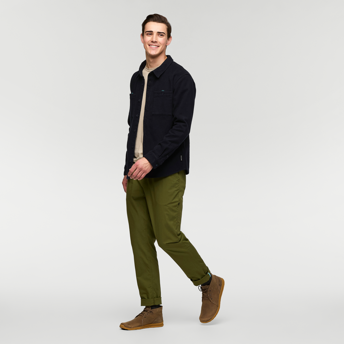 Mero Organic Flannel Shirt Men's - Image 3