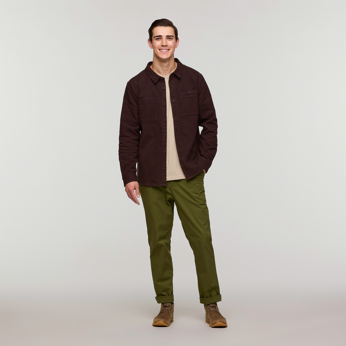 Mero Organic Flannel Shirt Men's - Image 24