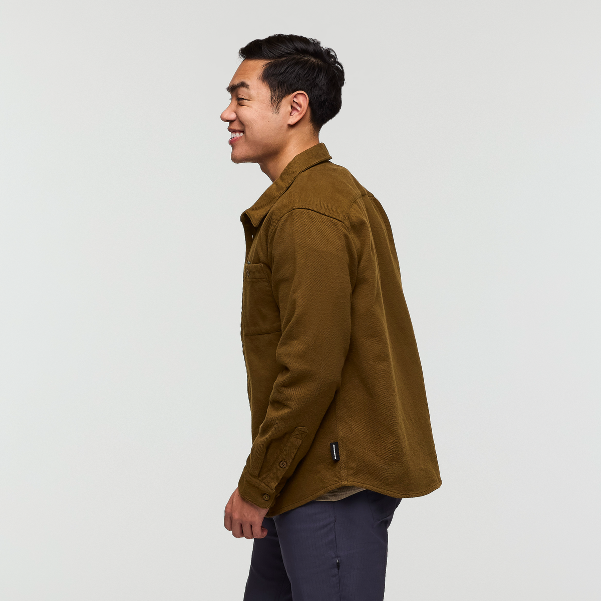 Mero Organic Flannel Shirt Men's - Image 11