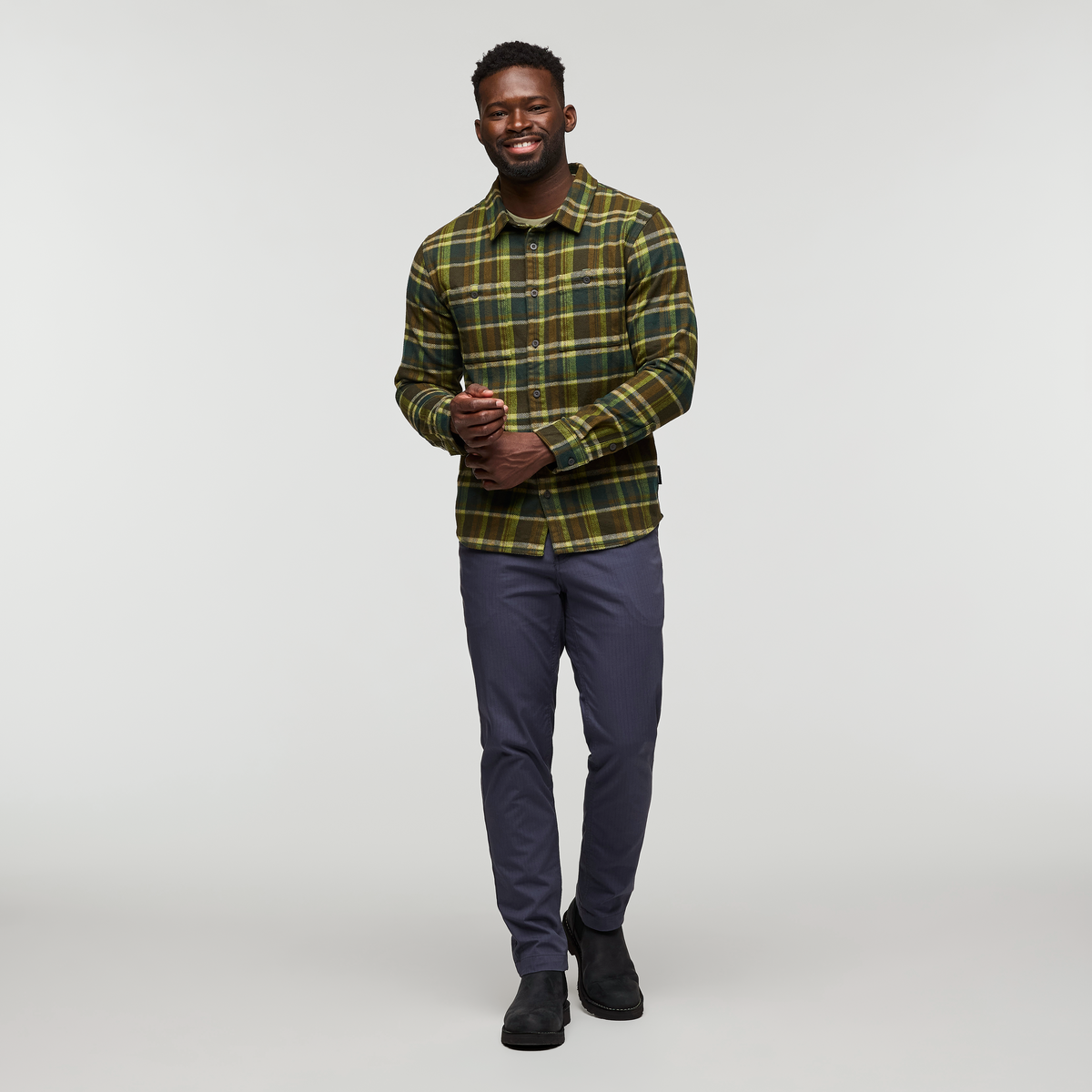 Mero Organic Flannel Shirt Men's - Image 16