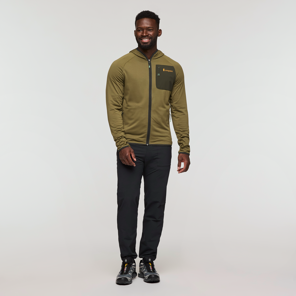 Otero Fleece Full Zip Hooded Jacket Men's - Image 10