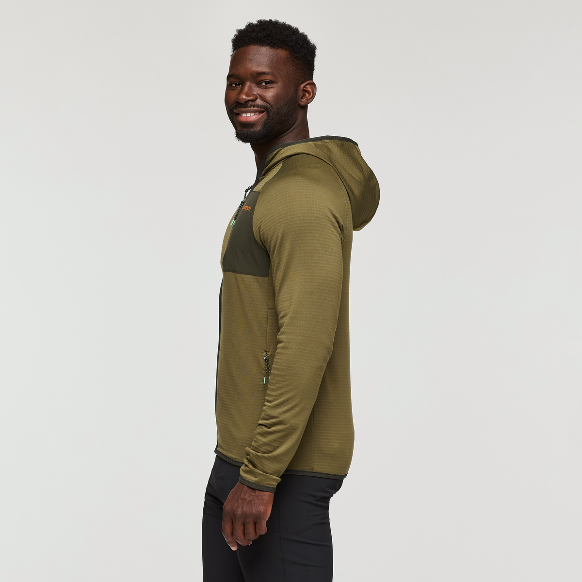 Otero Fleece Full Zip Hooded Jacket Men's - Image 11