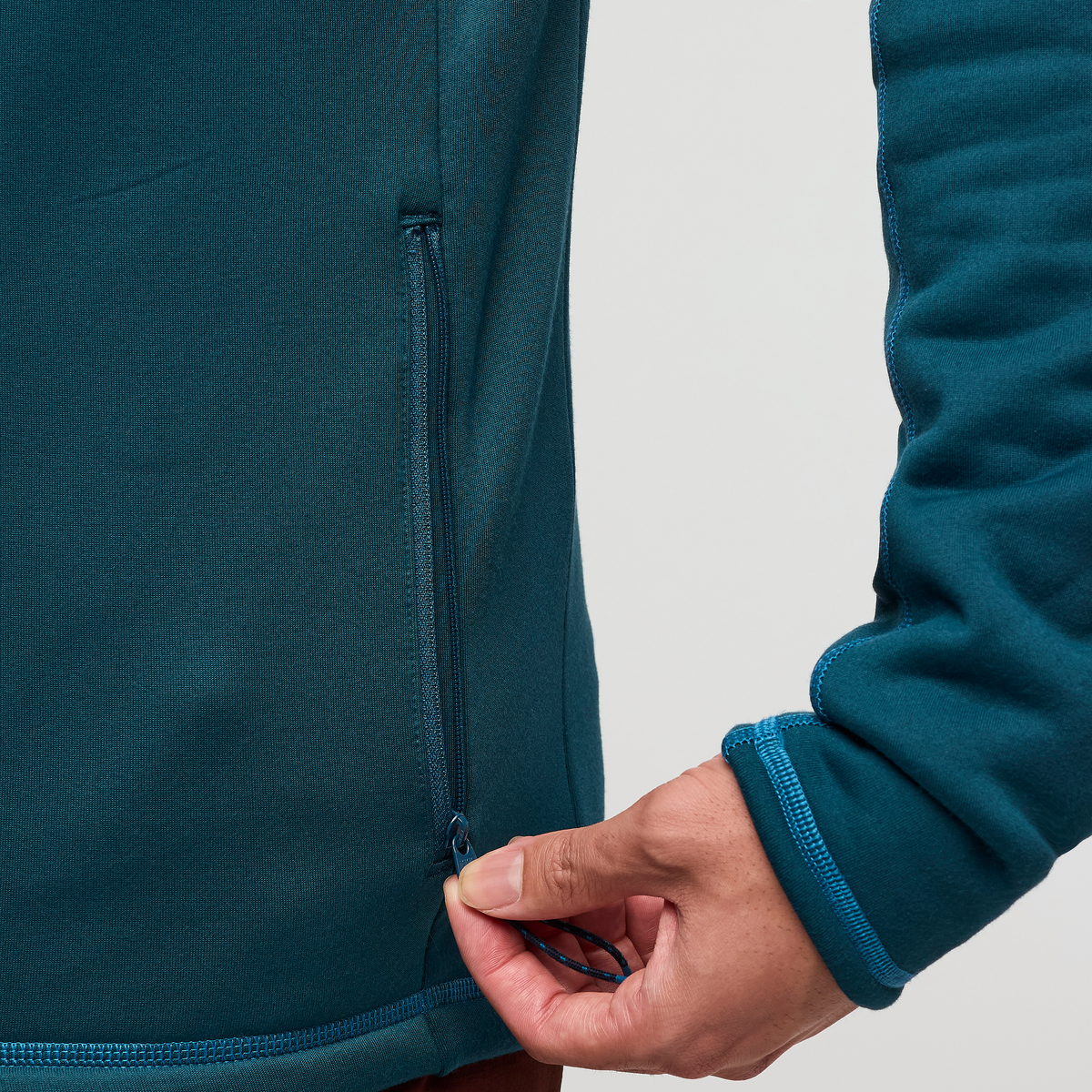 Tempa Fleece Hooded Jacket Men's - Image 9