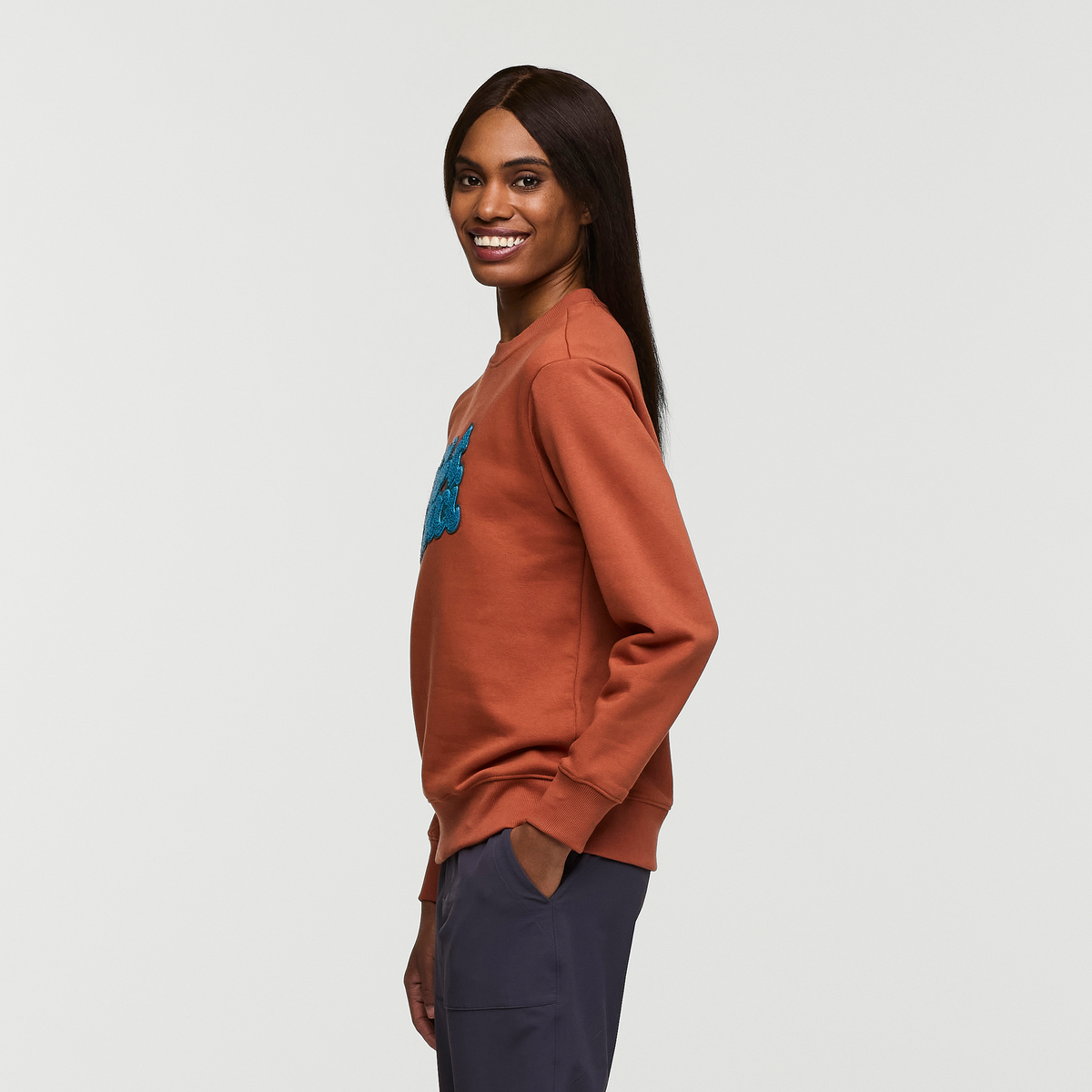 Coto Patch Crew Sweatshirt Women's - Image 10