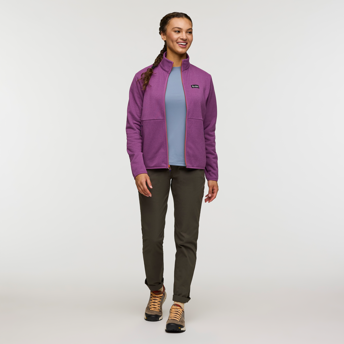 Envo Fleece Full Zip Jacket Women's - Image 11