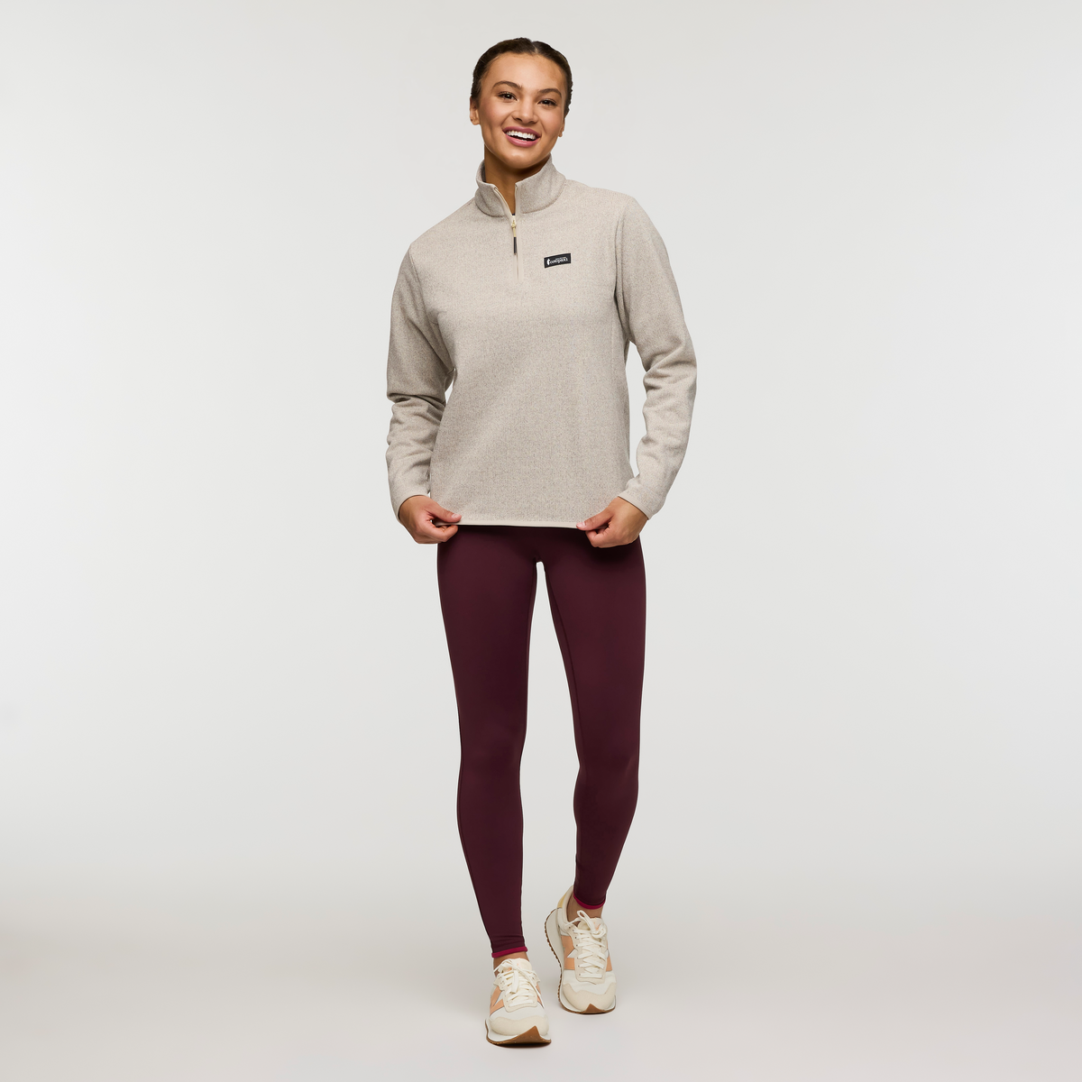 Alternative view of Envo Fleece Quarter Zip Pullover   Women's