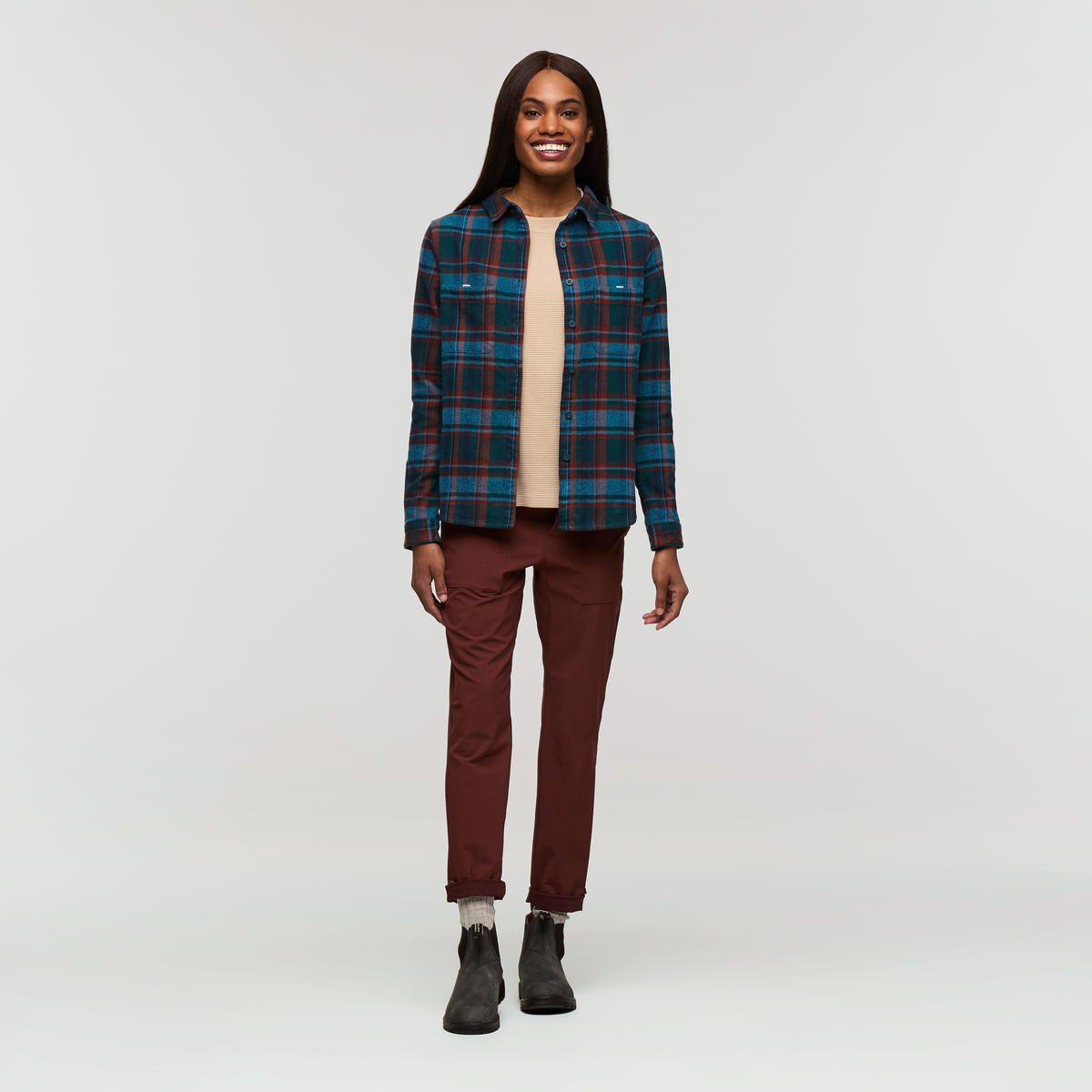 Alternative view of Mero Organic Flannel Shirt   Women's