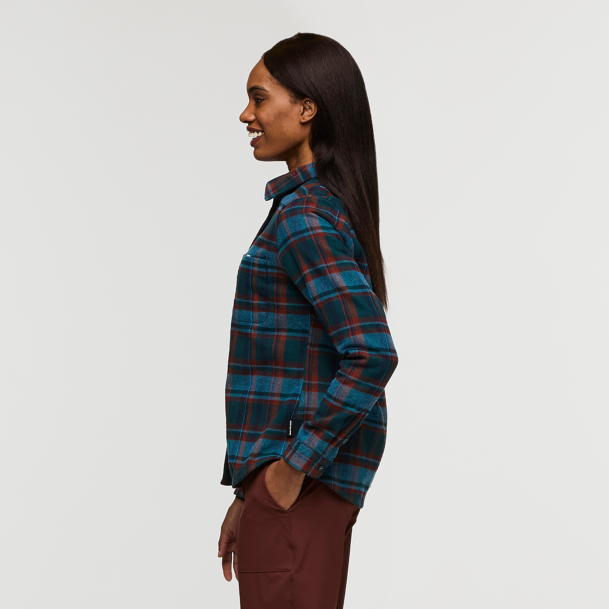 Mero Organic Flannel Shirt Women's - Image 3