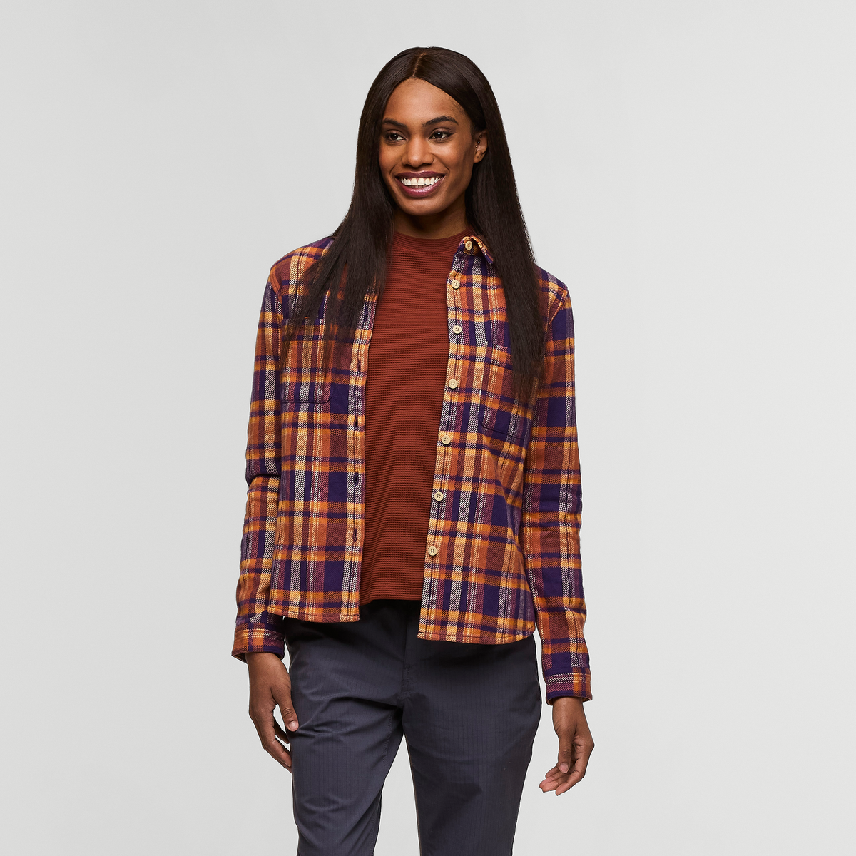 Mero Organic Flannel Shirt Women's - Image 9