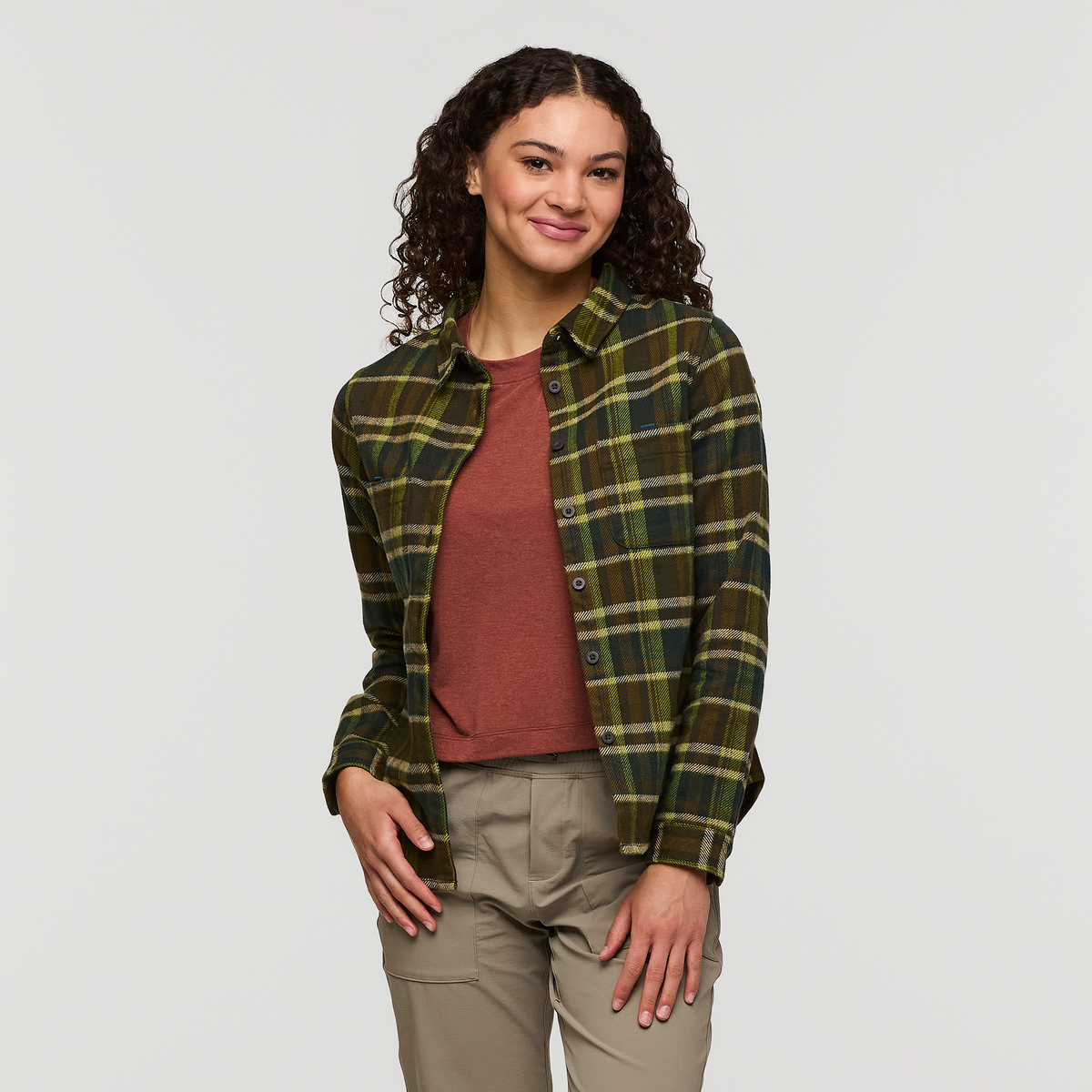 Mero Organic Flannel Shirt Women's - Image 15