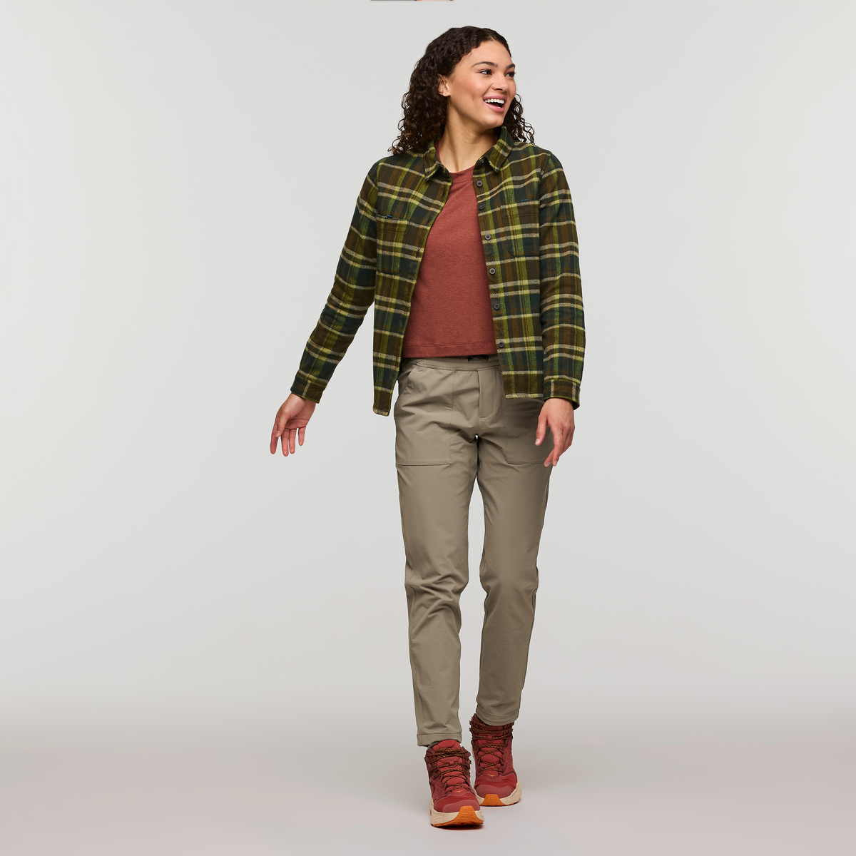 Mero Organic Flannel Shirt Women's - Image 16