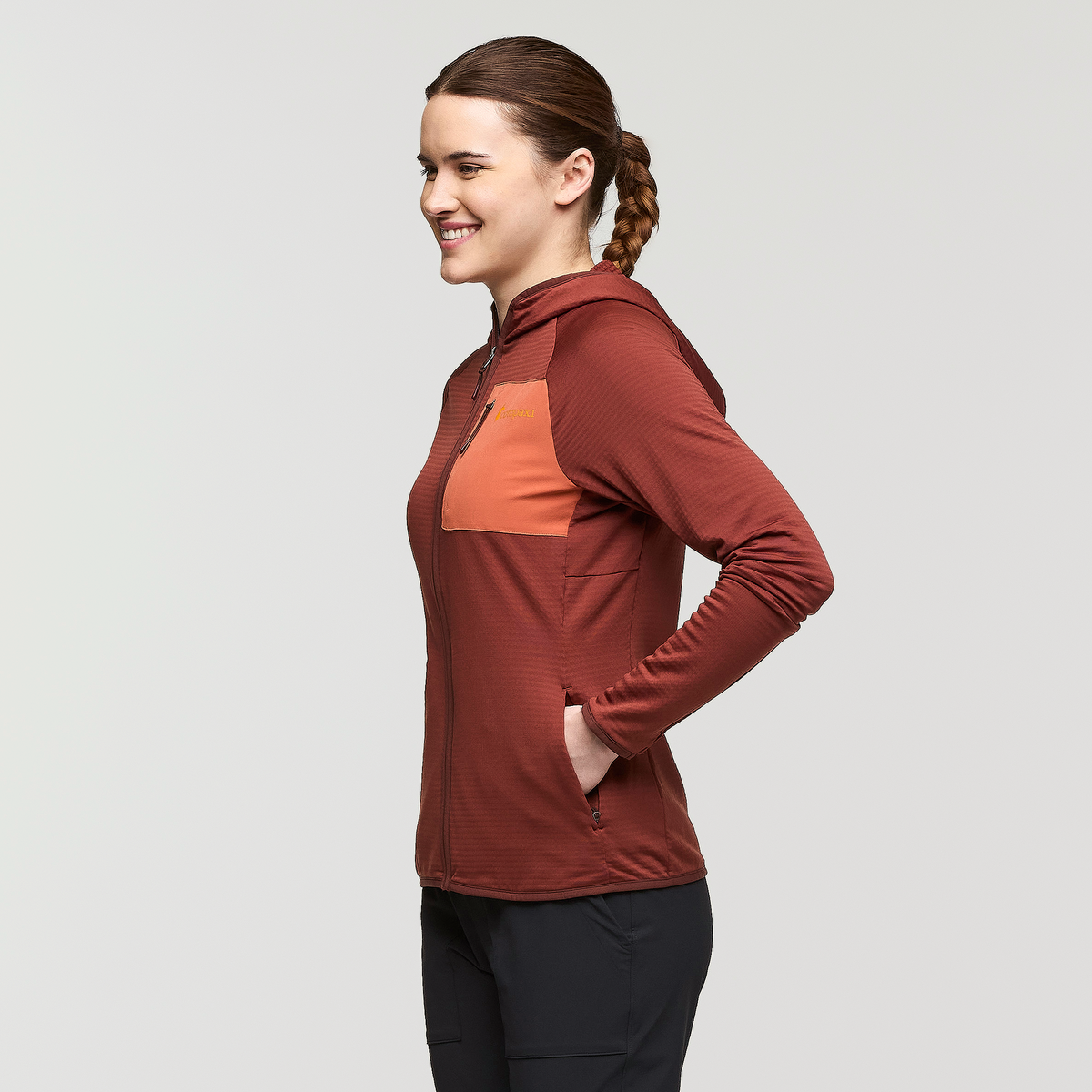 Otero Fleece Full Zip Hooded Jacket Women's - Image 11