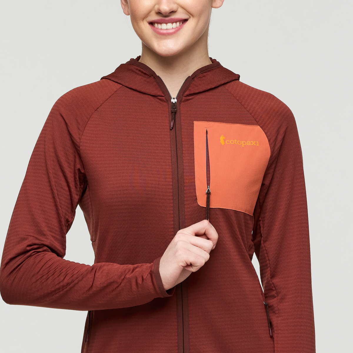 Otero Fleece Full Zip Hooded Jacket Women's - Image 14