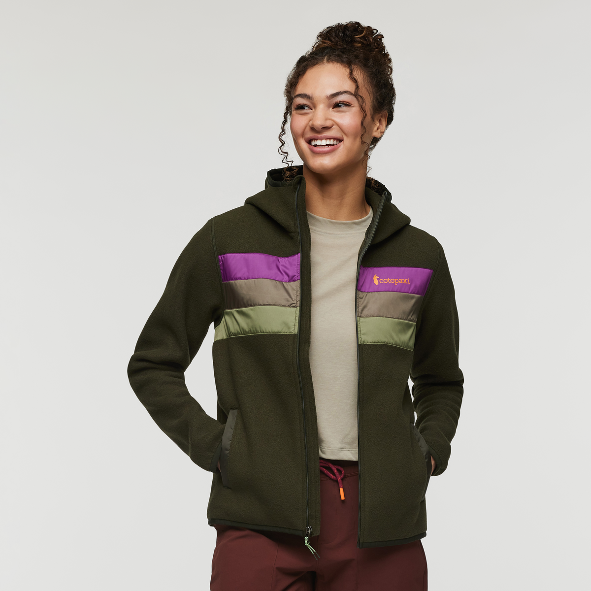 Teca Fleece Hooded Full Zip Jacket Women's - Image 16