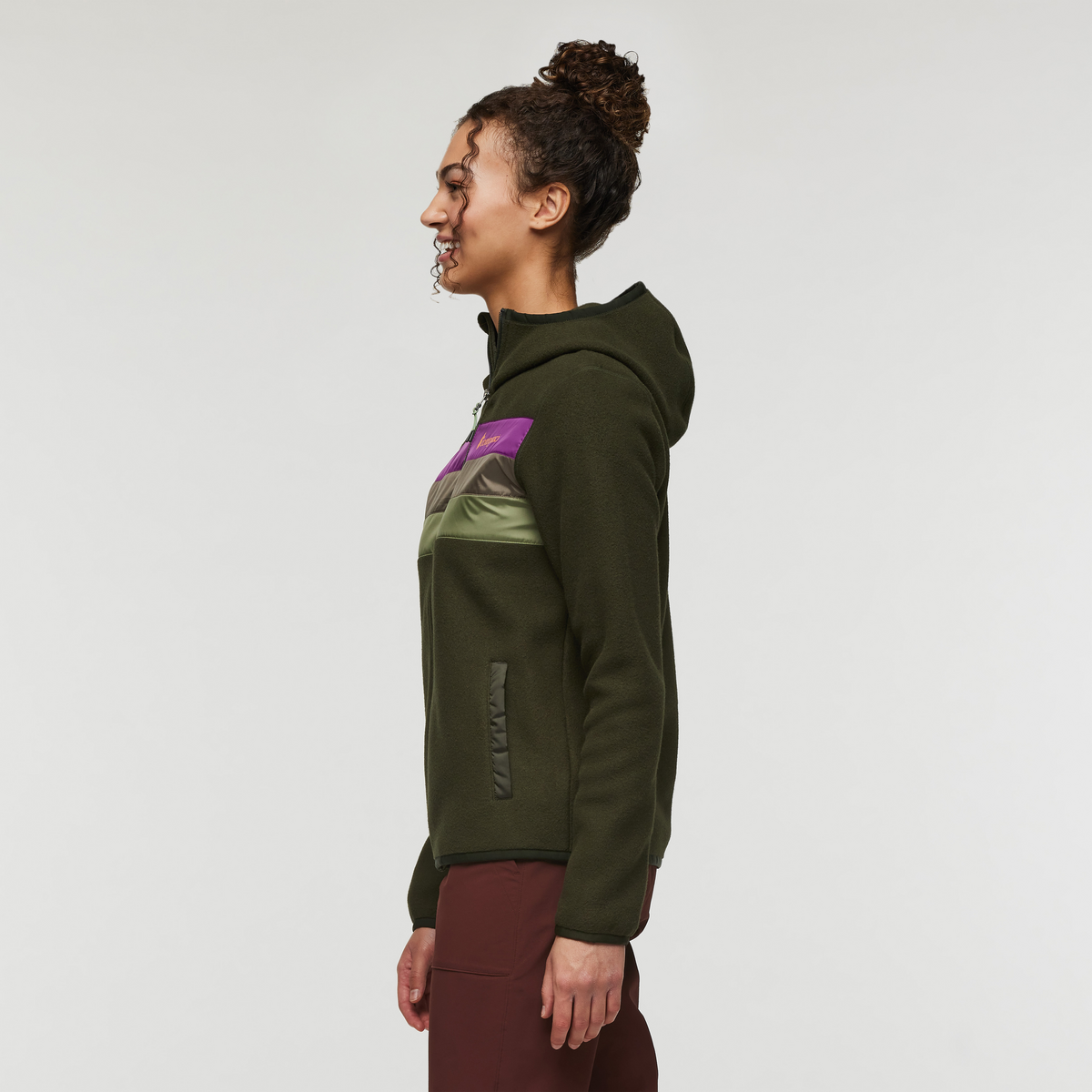 Teca Fleece Hooded Full Zip Jacket Women's - Image 18