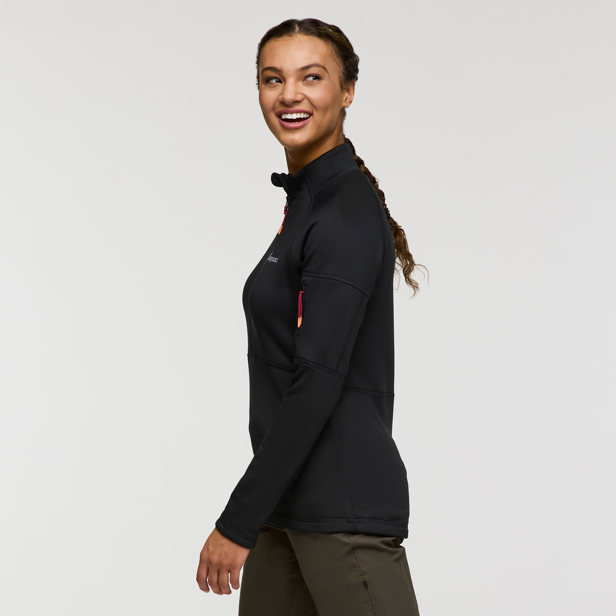 Tempa Fleece Half Zip Pullover Women's - Image 3