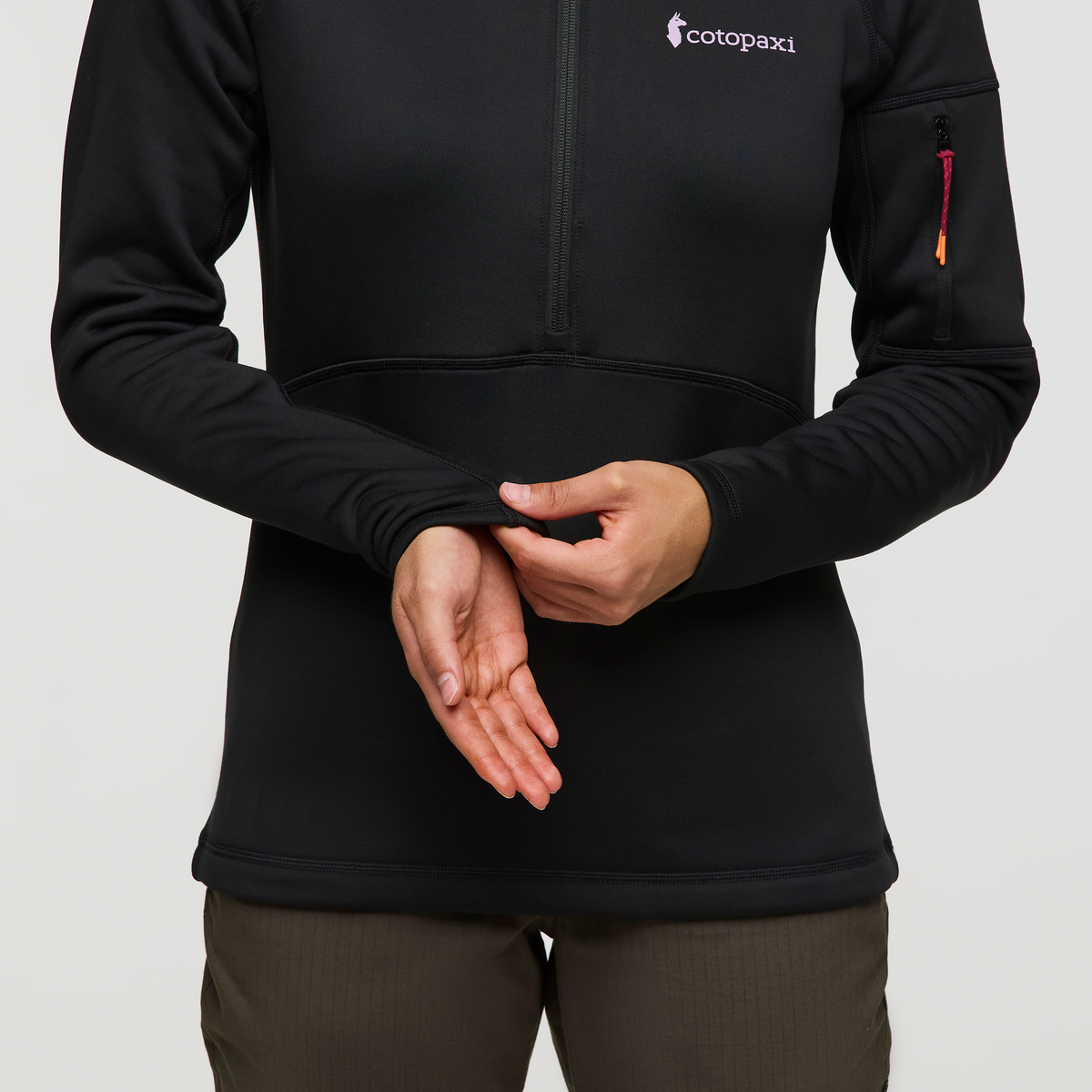 Tempa Fleece Half Zip Pullover Women's - Image 5