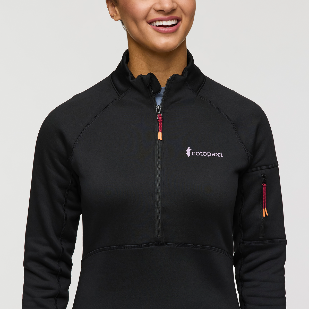 Tempa Fleece Half Zip Pullover Women's - Image 7