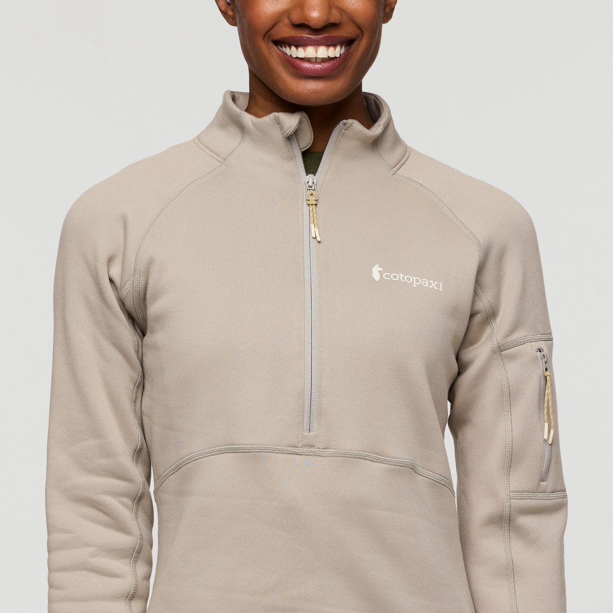 Tempa Fleece Half Zip Pullover Women's - Image 15