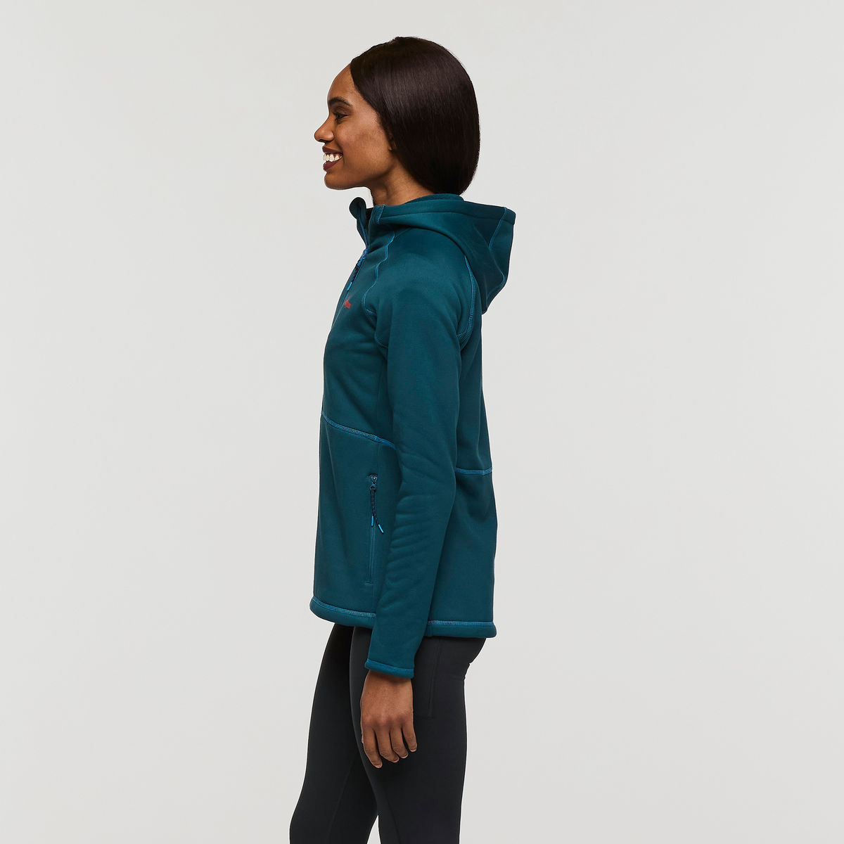 Tempa Fleece Hooded Jacket Women's - Image 3