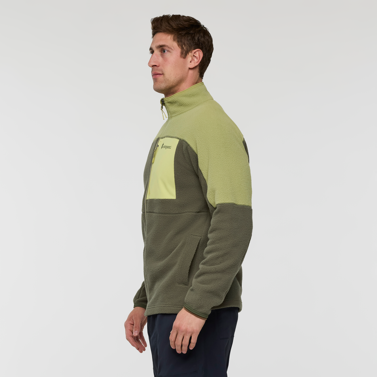 Abrazo Fleece Full Zip Jacket Men's - Image 3