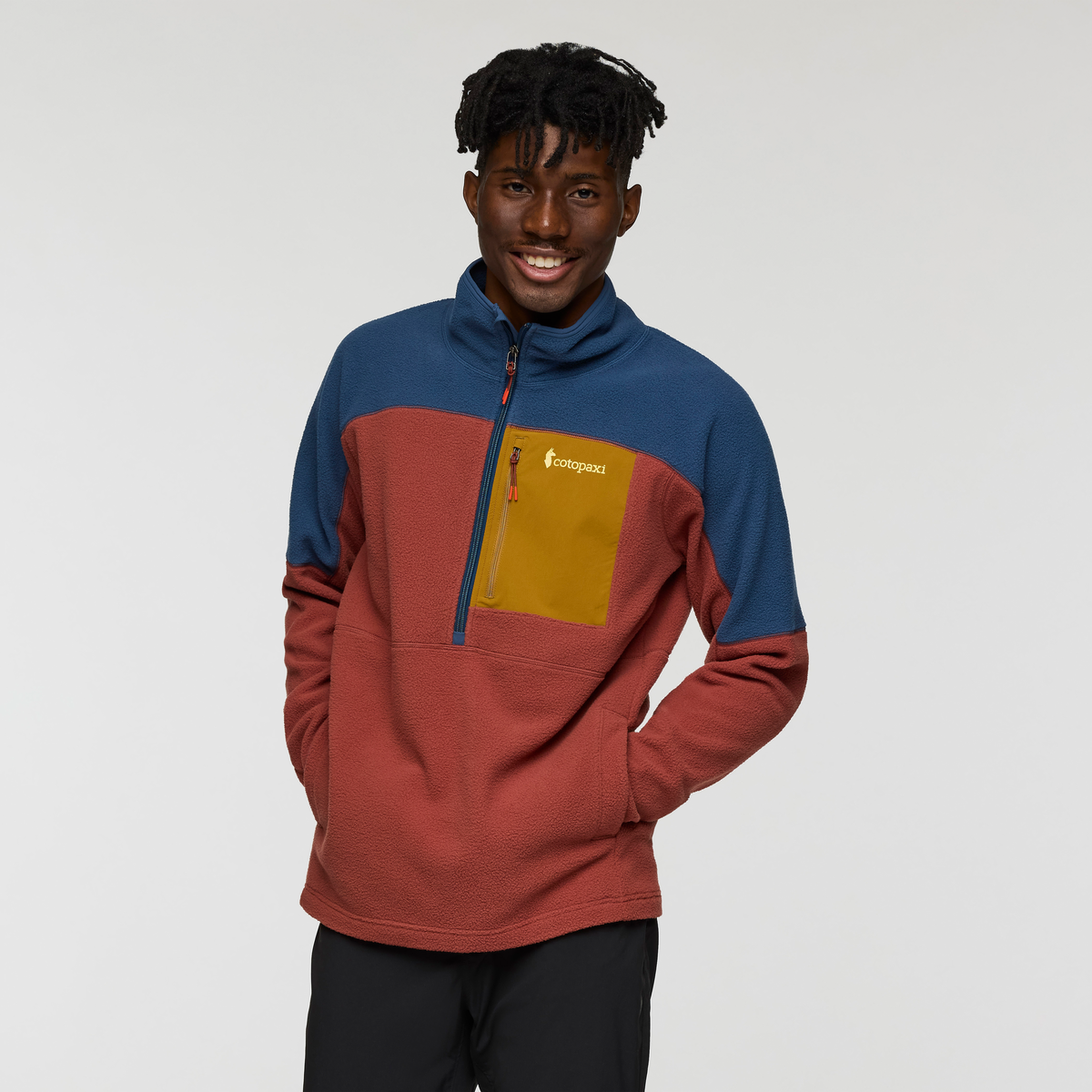 Abrazo Fleece Half Zip Jacket Men's