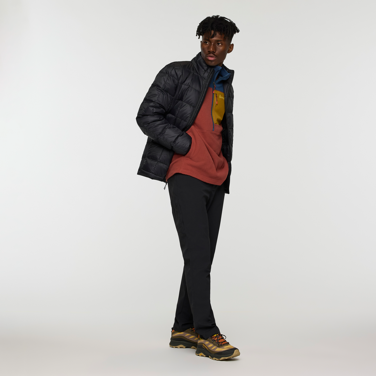 Alternative view of Abrazo Fleece Half Zip Jacket   Men's