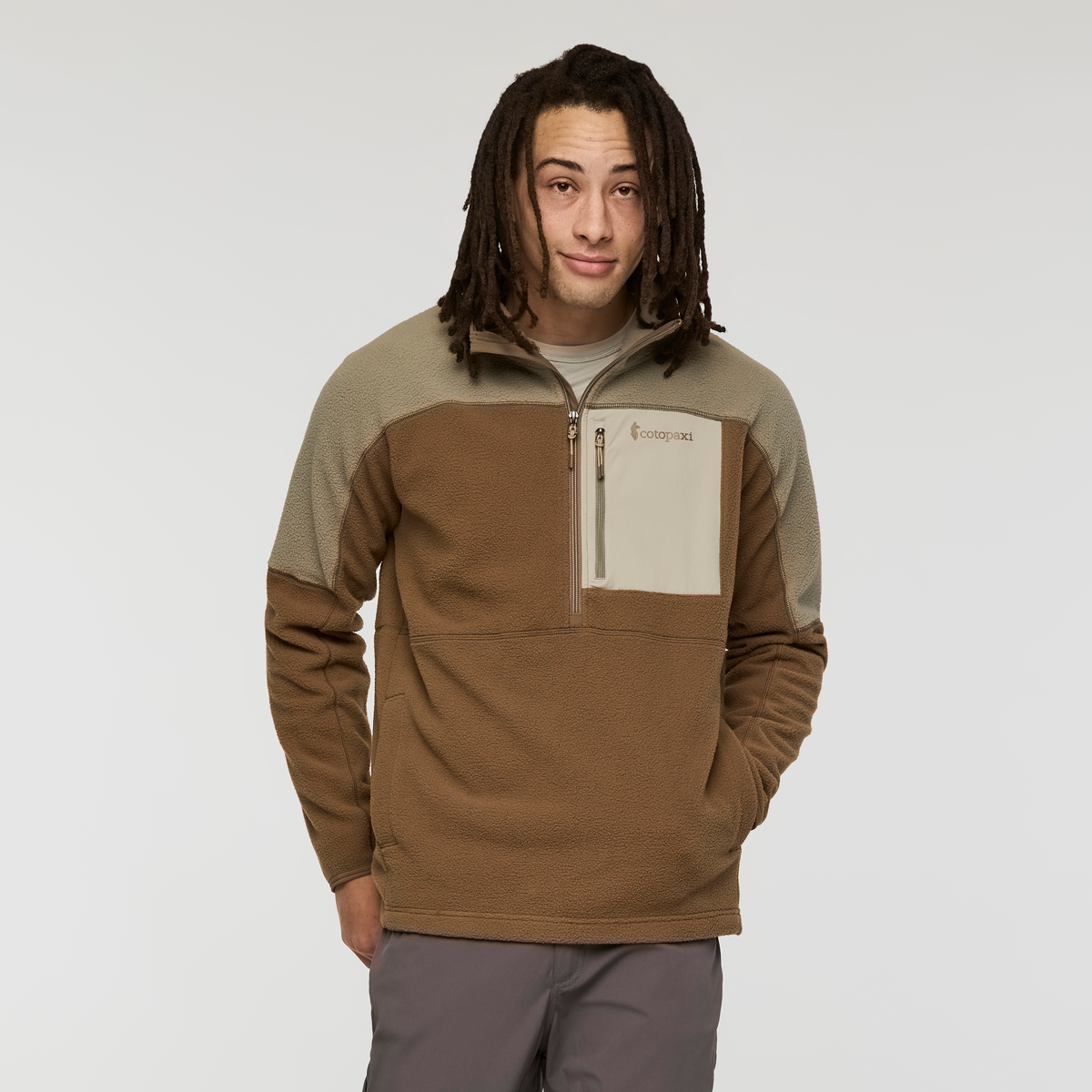 Abrazo Fleece Half Zip Jacket Men's