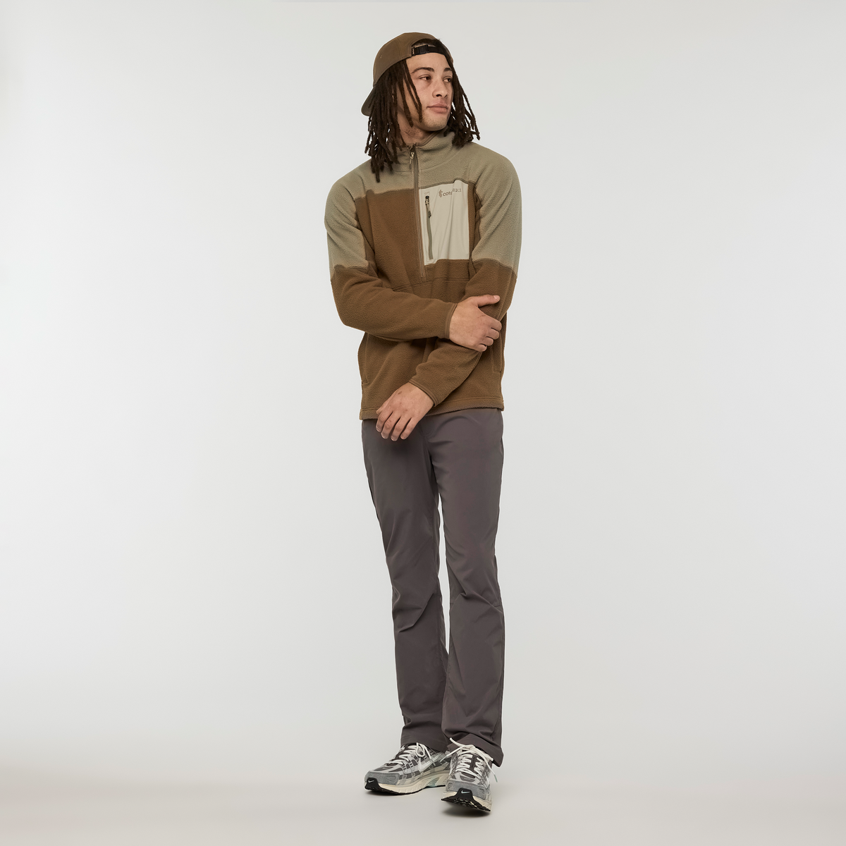 Alternative view of Abrazo Fleece Half Zip Jacket   Men's