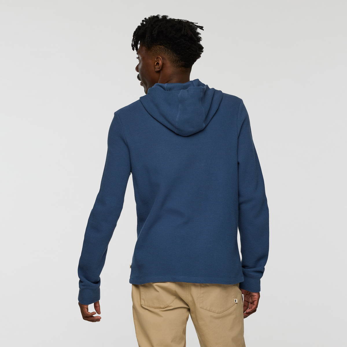Atajo Long Sleeve Waffle Hoodie Men's - Image 12