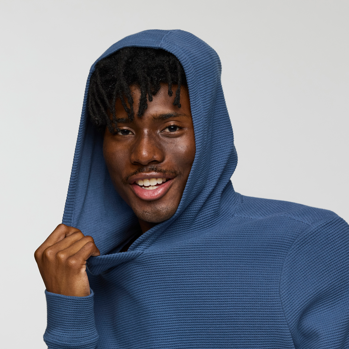 Atajo Long Sleeve Waffle Hoodie Men's - Image 14