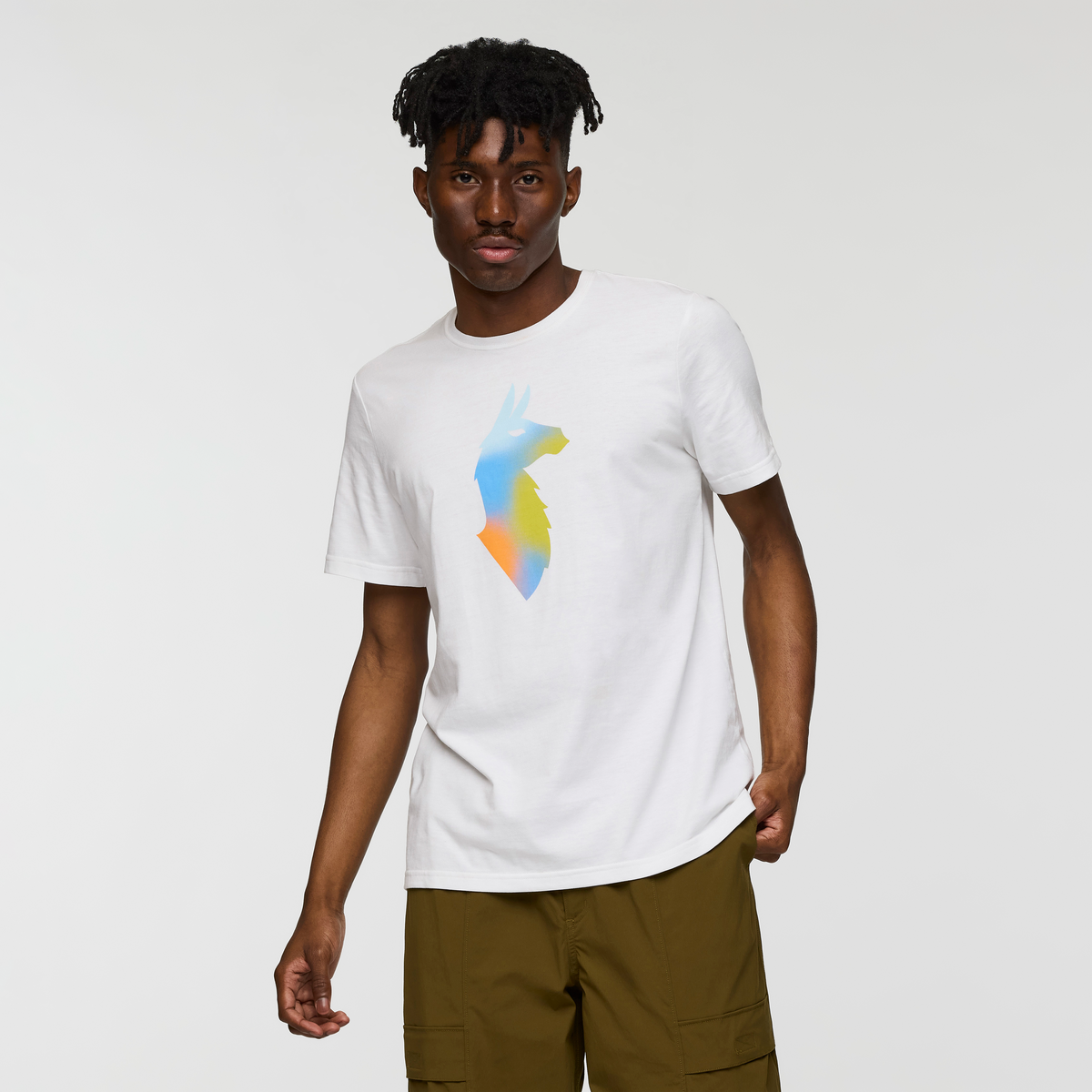 Bitmap Llama T Shirt Men's - Image 8