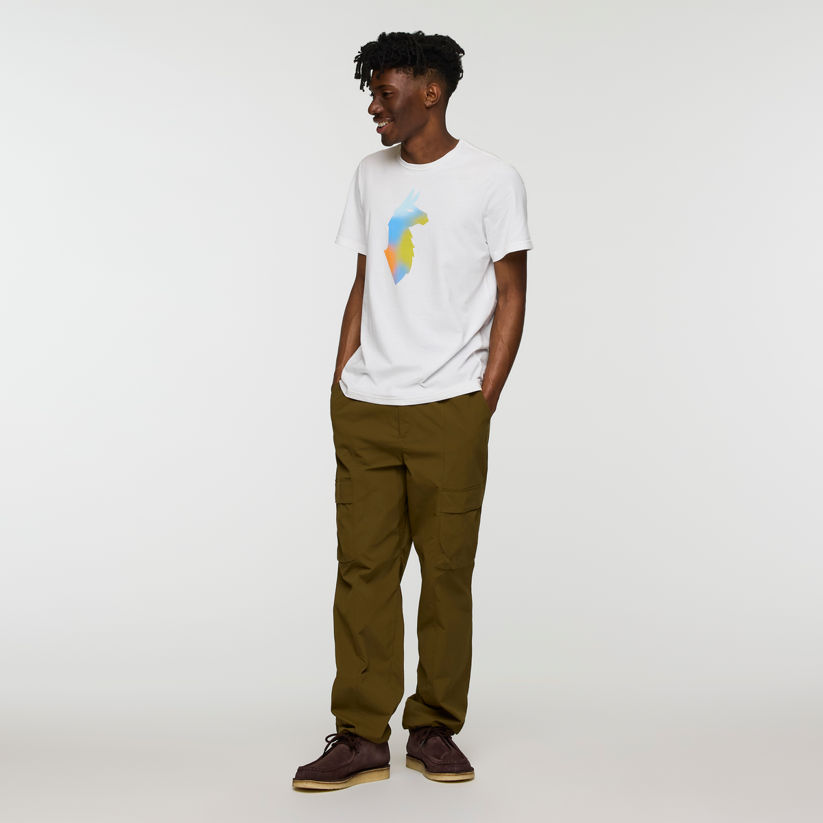 Bitmap Llama T Shirt Men's - Image 9